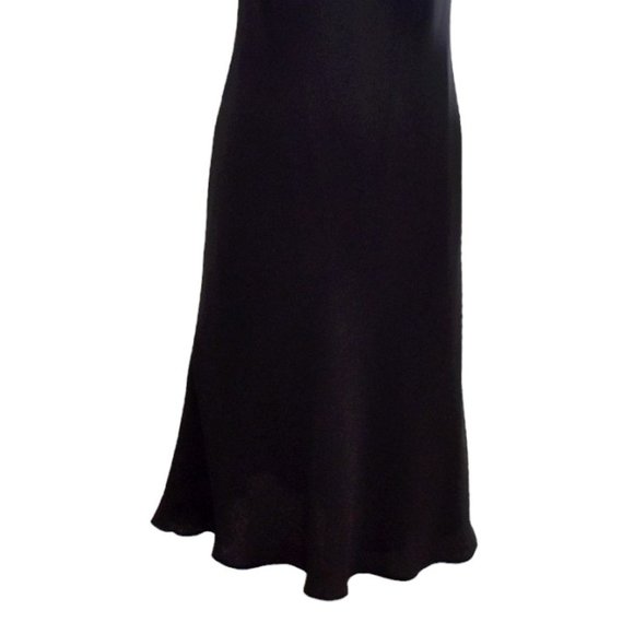 Vintage Evan Picone Black V-neck Sleeveless Evening Dress - Picture 3 of 9